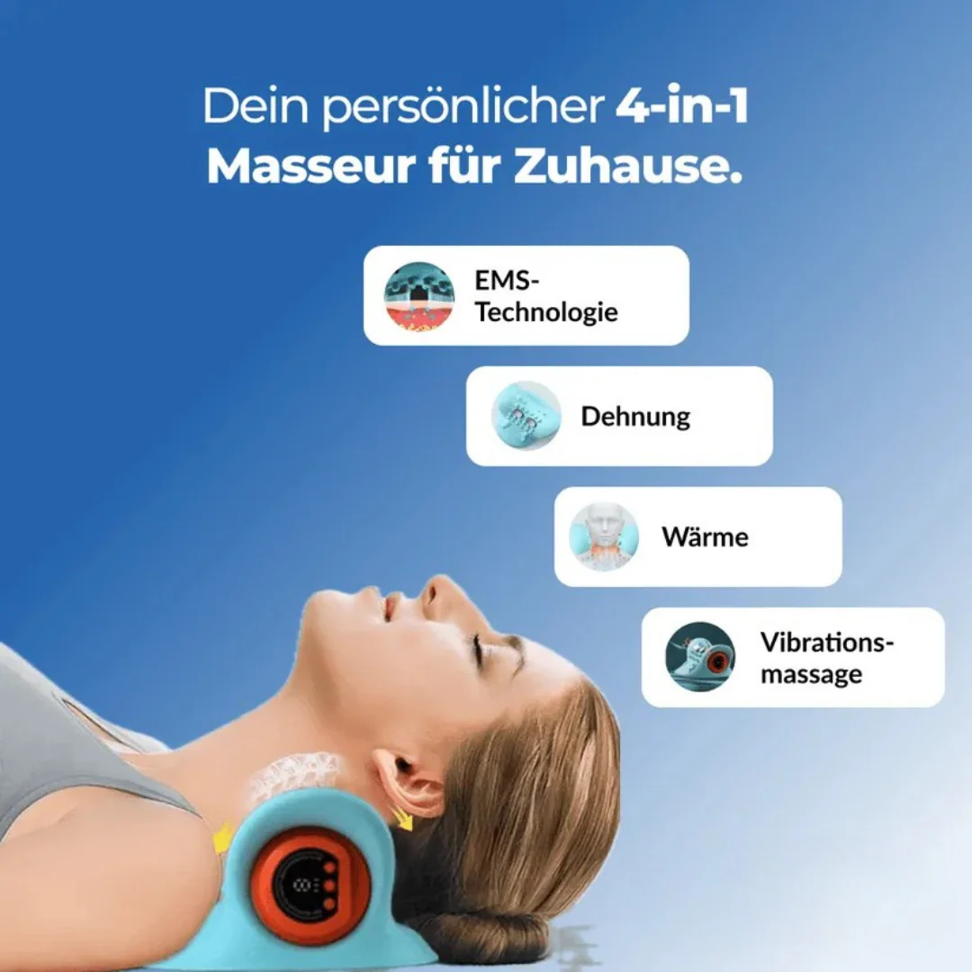 Appareil de massage cervical 4-en-1 multifonction - Image 4