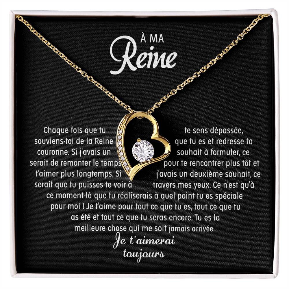 Ă Ma Reine â Collier CĆur Dâamour - Image 4
