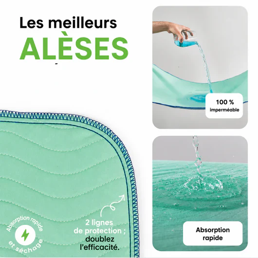 Alèse imperméable lavable - Image 2