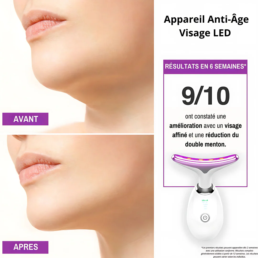 Appareil Anti-Âge Visage LED - Image 7