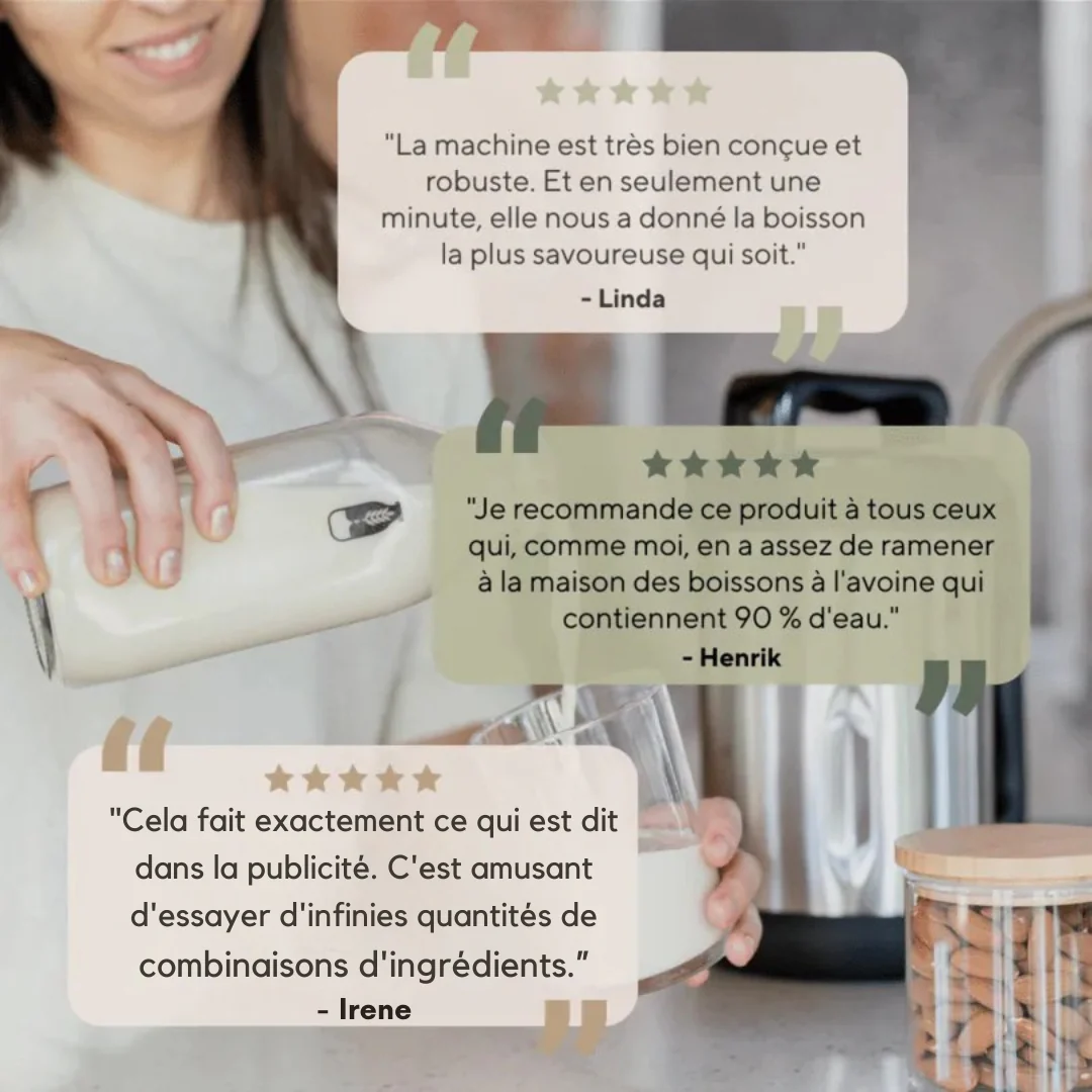 Machine à boissons végétales maison - Image 13
