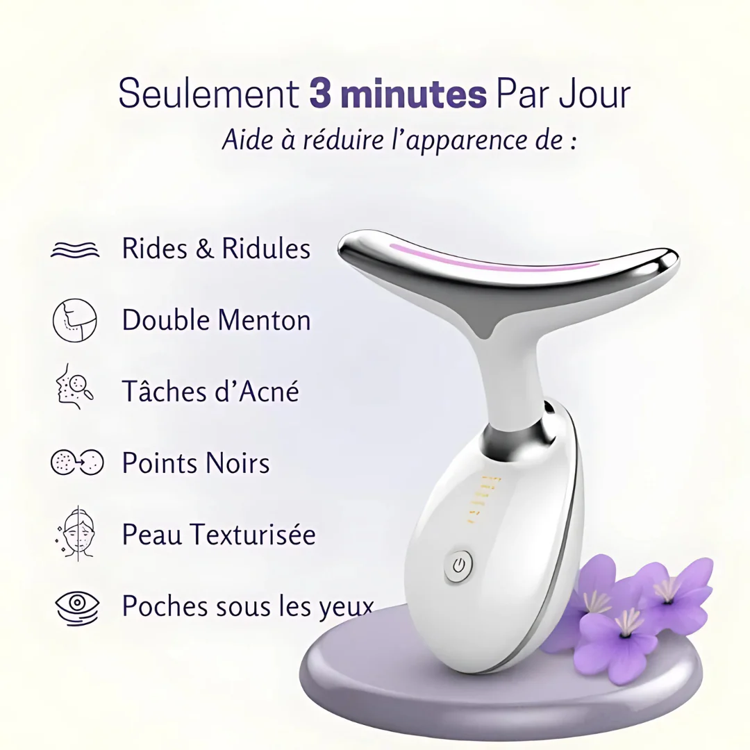 Appareil de lifting visage et cou à microvibrations - Image 2