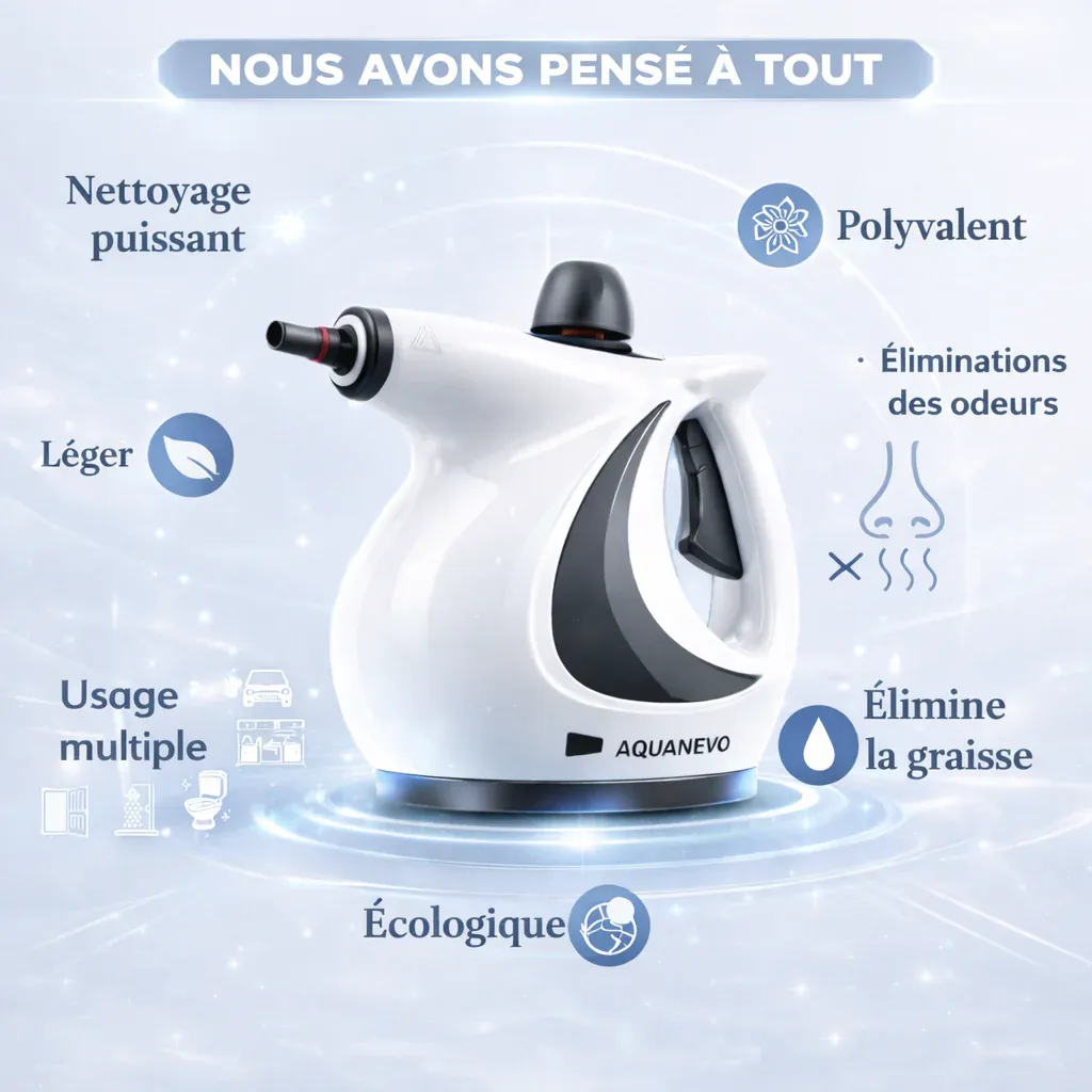 Aquanevo Pro – Nettoyeur sans produits chimiques - Image 10