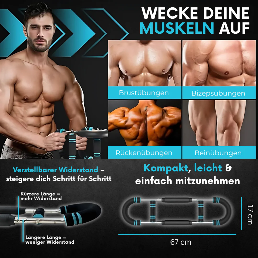 Barre de musculation à résistance réglable - Image 2