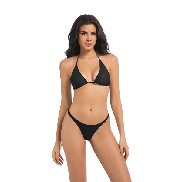 Bikini de bronzage deux pièces, sans coutures et sans marques - Image 9
