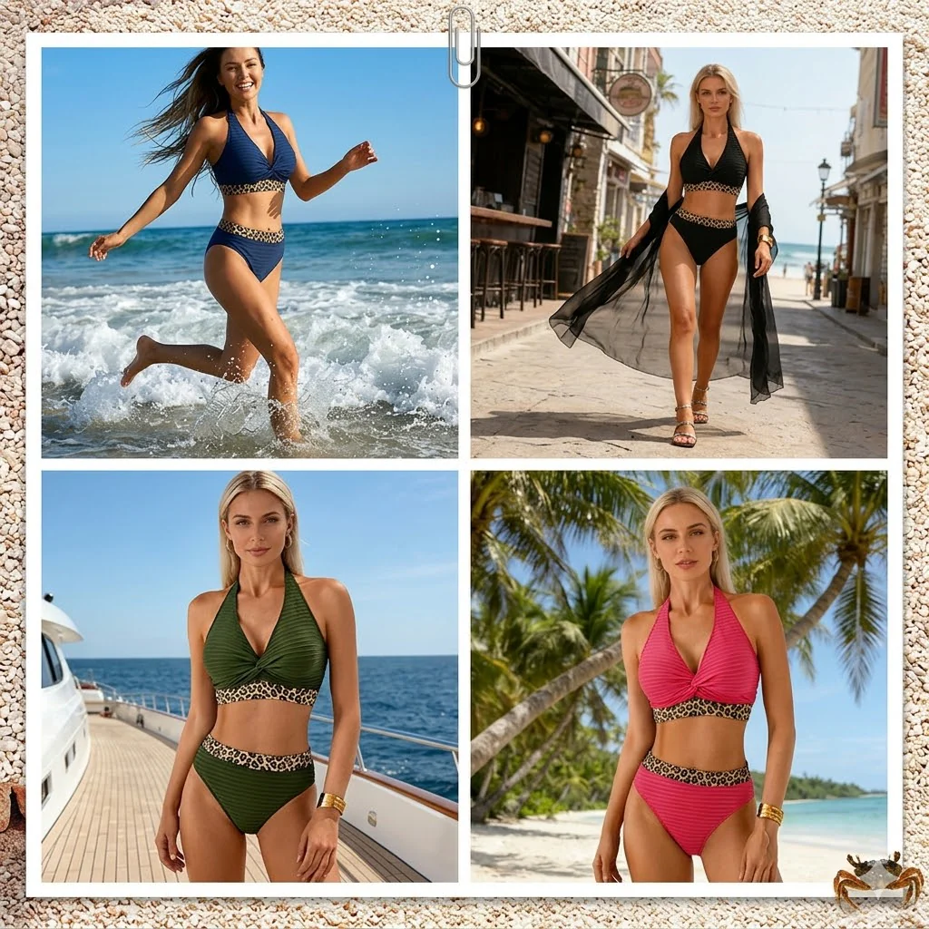 Bikini imprimé léopard - Image 7