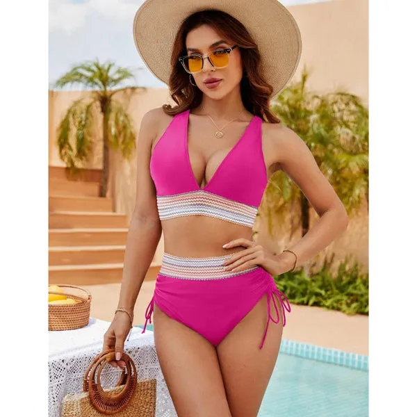 Bikini Sculptant Taille Haute pour Femme - Image 8