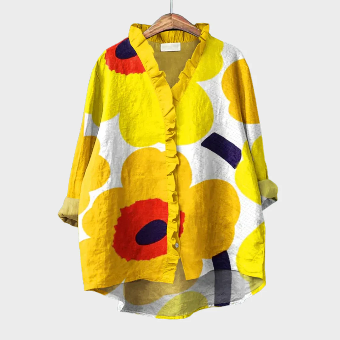 Blouse d'été élégante en lin - Image 4