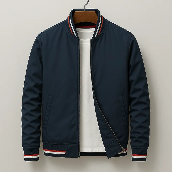 Blouson Bomber Ă Rayures - Image 5