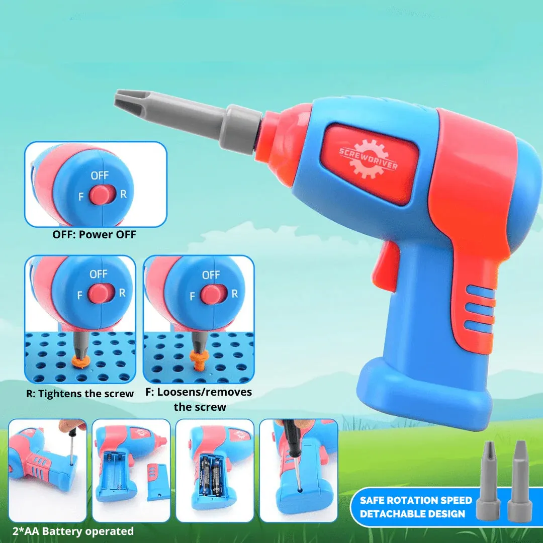 Mallette à outils pour enfants au design Dino - Image 2