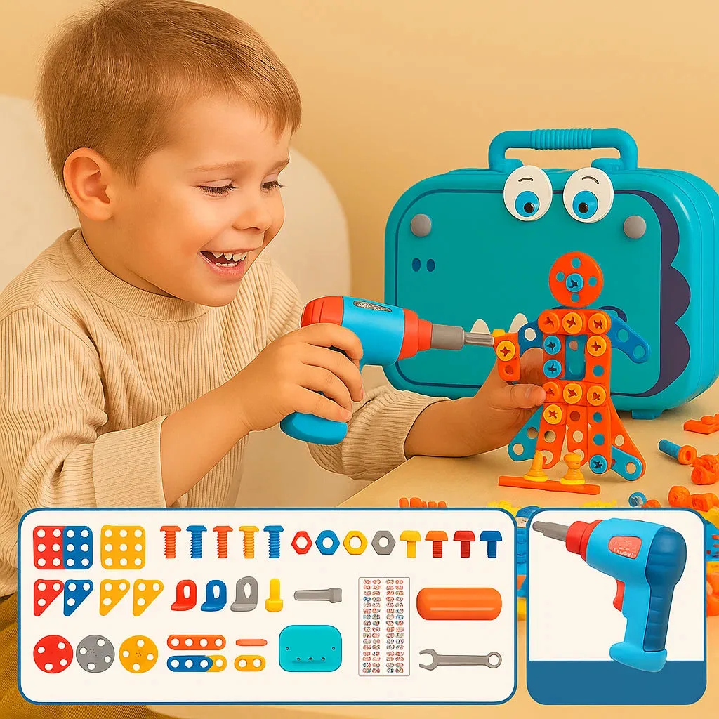 Mallette à outils pour enfants au design Dino - Image 4