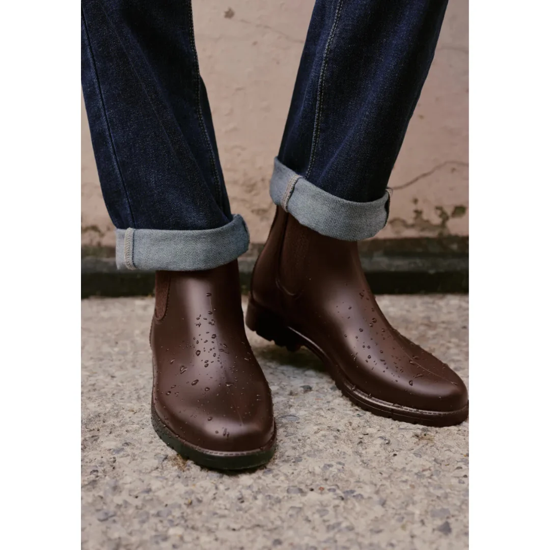 Bottes Chelsea noires imperméables - Image 13