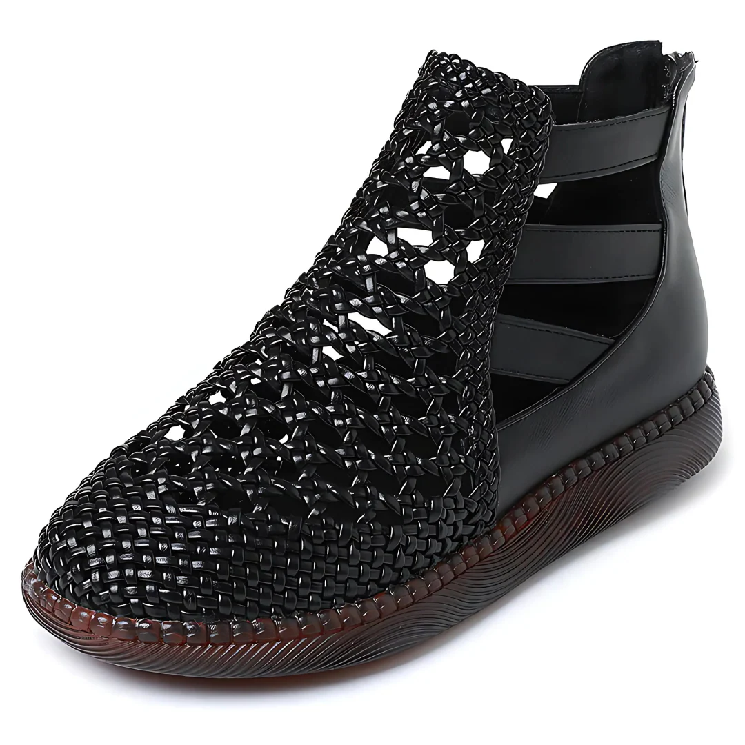 Bottes sandales confortables en cuir véritable - Image 3