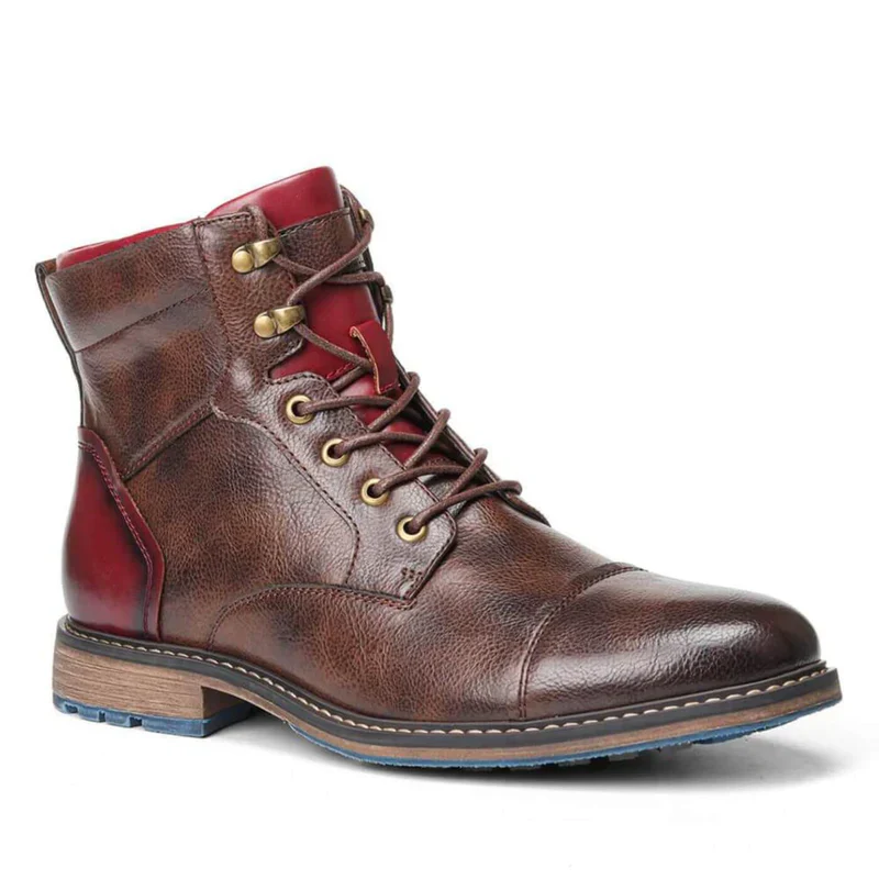 Bottines en cuir pour homme - Image 5