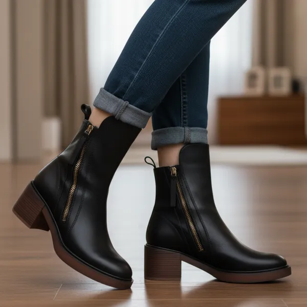 Bottines élégantes en cuir - Image 6