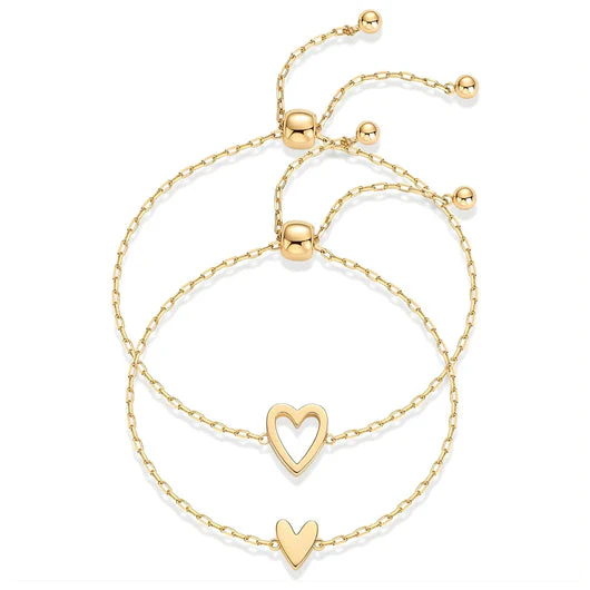 Bracelet Cœur Fin Élégant - Image 4