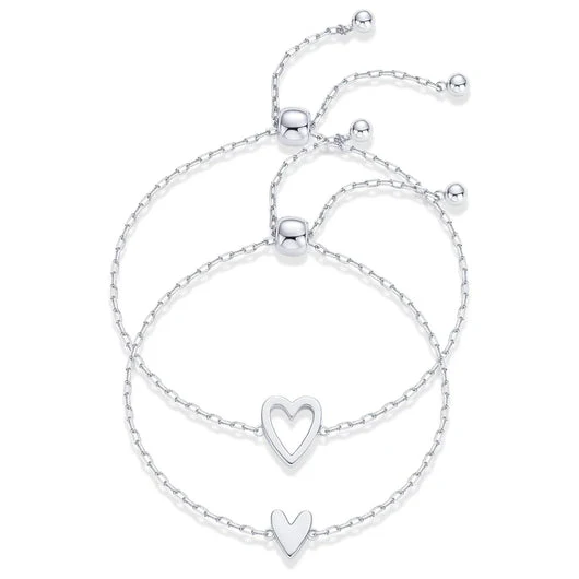 Bracelet Cœur Fin Élégant - Image 8