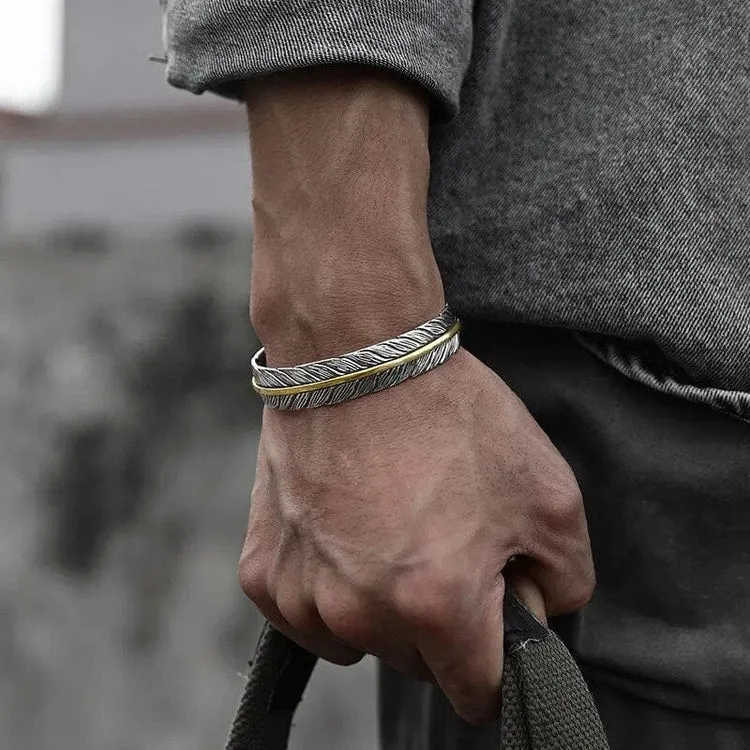 Bracelet Viking Ajustable – Symbole des Corbeaux d’Odin - Image 4