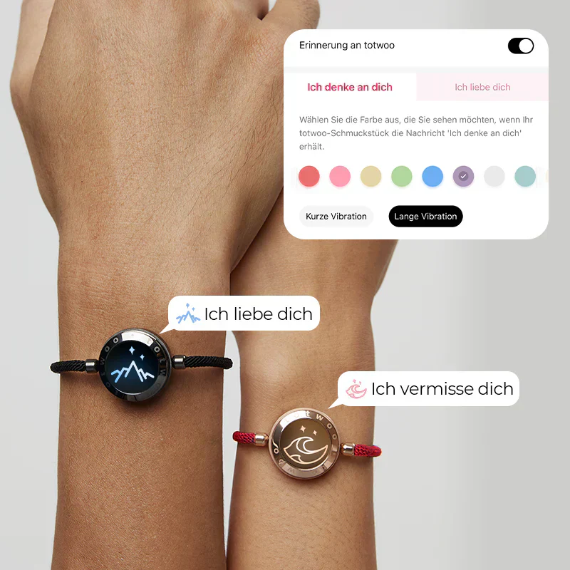 Bracelets Touch Soleil & Lune - Connexion par le toucher - Image 12