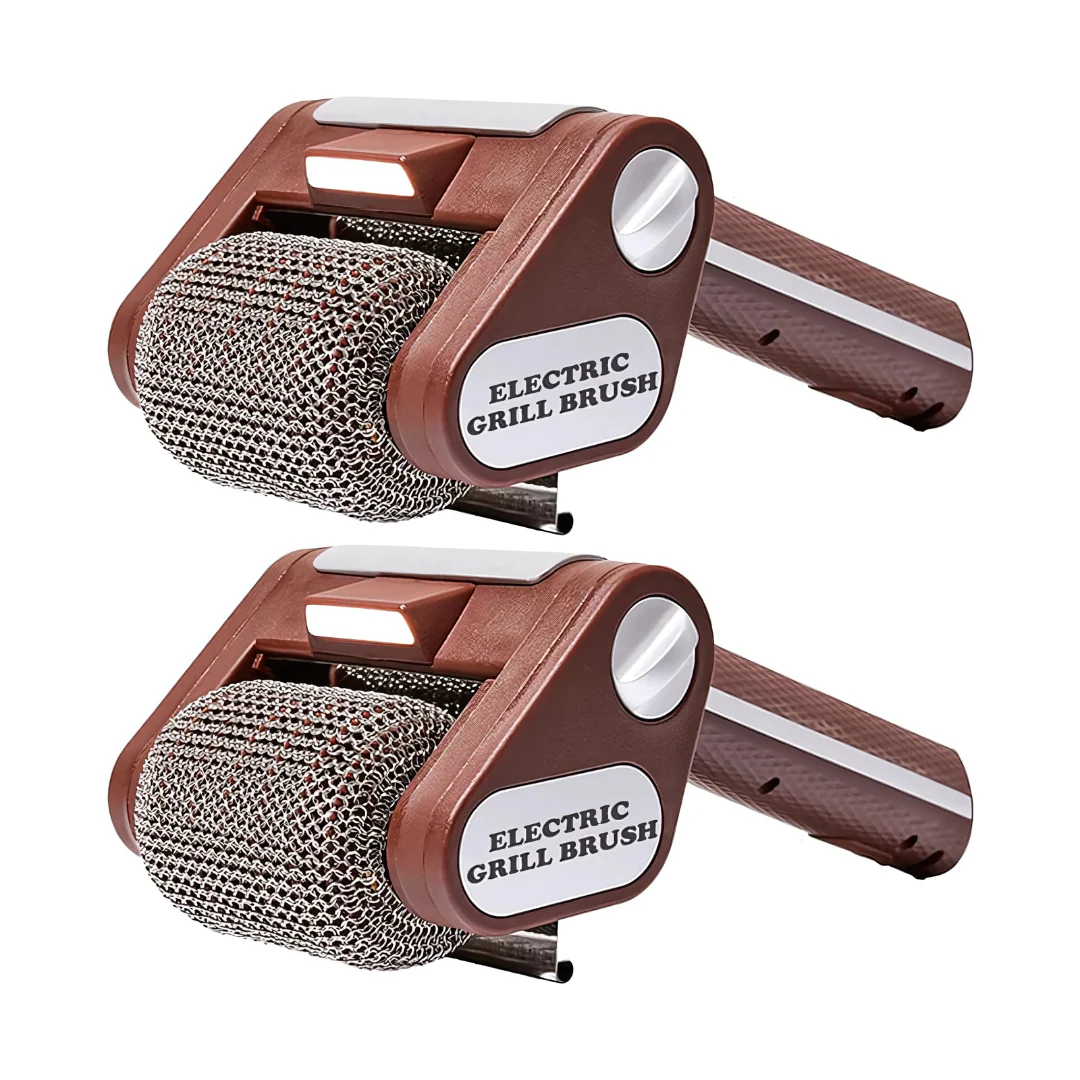 Brosse à gril avec réservoir à huile – 2-en-1 pour nettoyage & entretien - Image 7