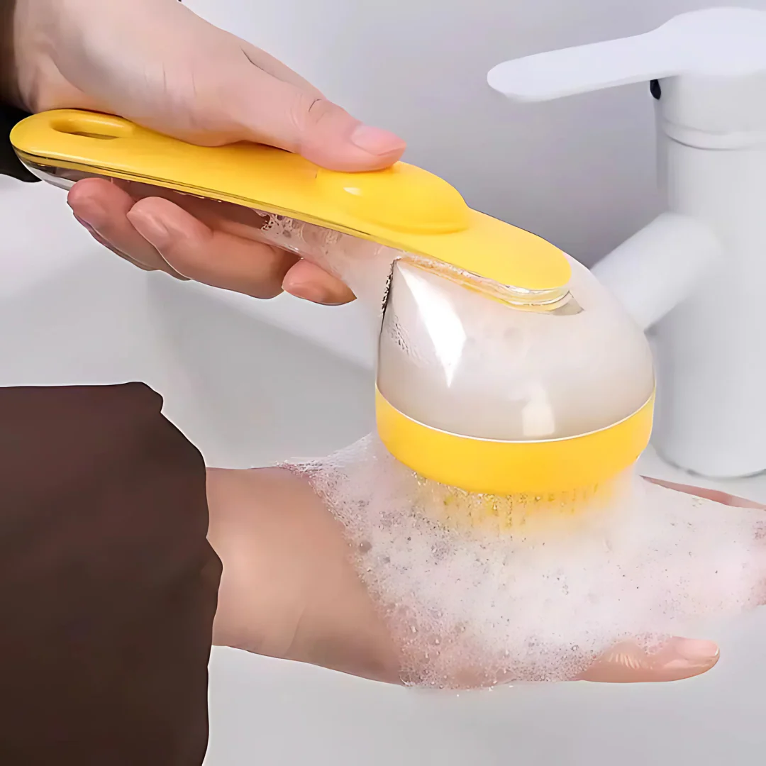 Brosse de bain 2-en-1 pour animaux - Image 6