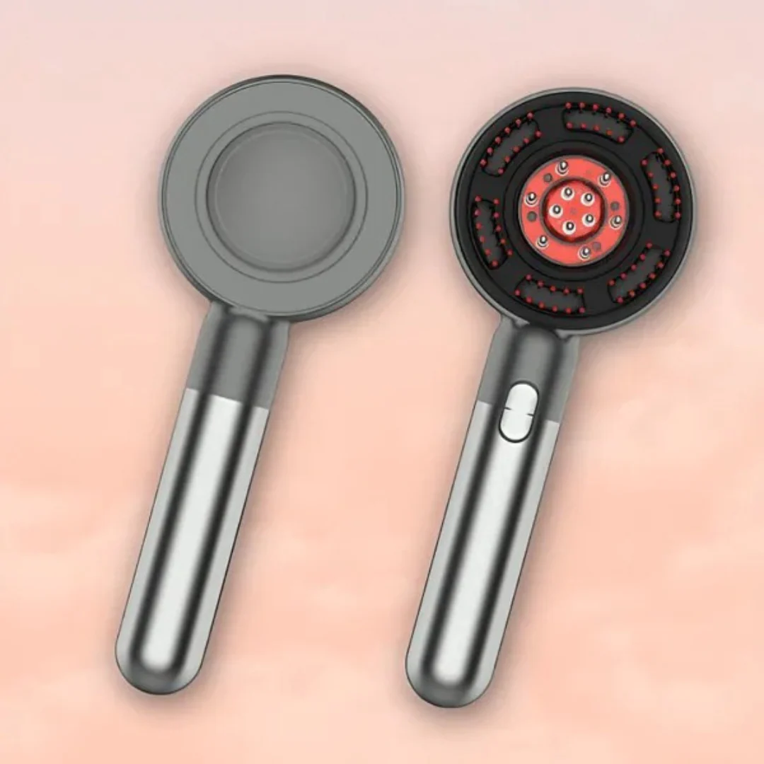 Brosse capillaire à lumière rouge - Image 5