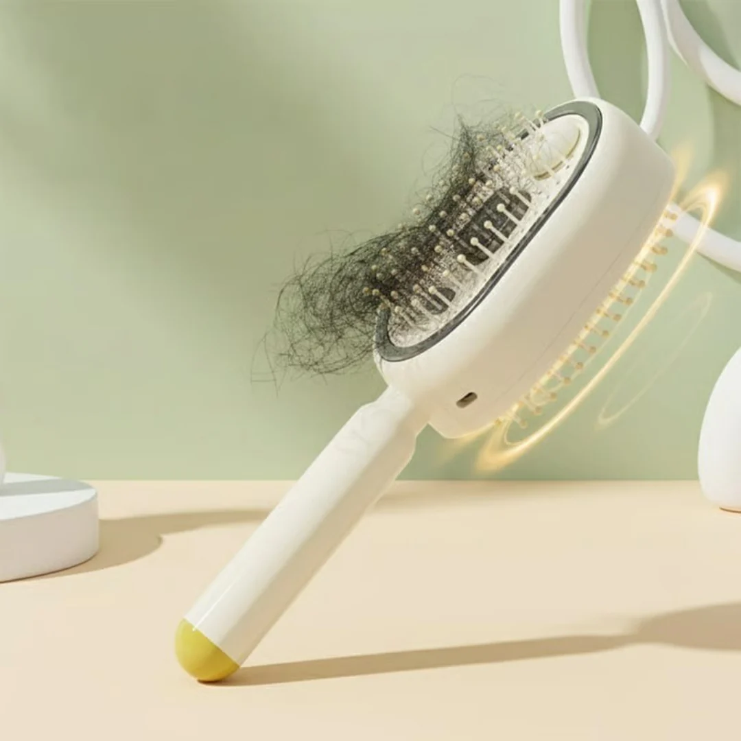 Brosse vapeur cheveux lissante - Image 2
