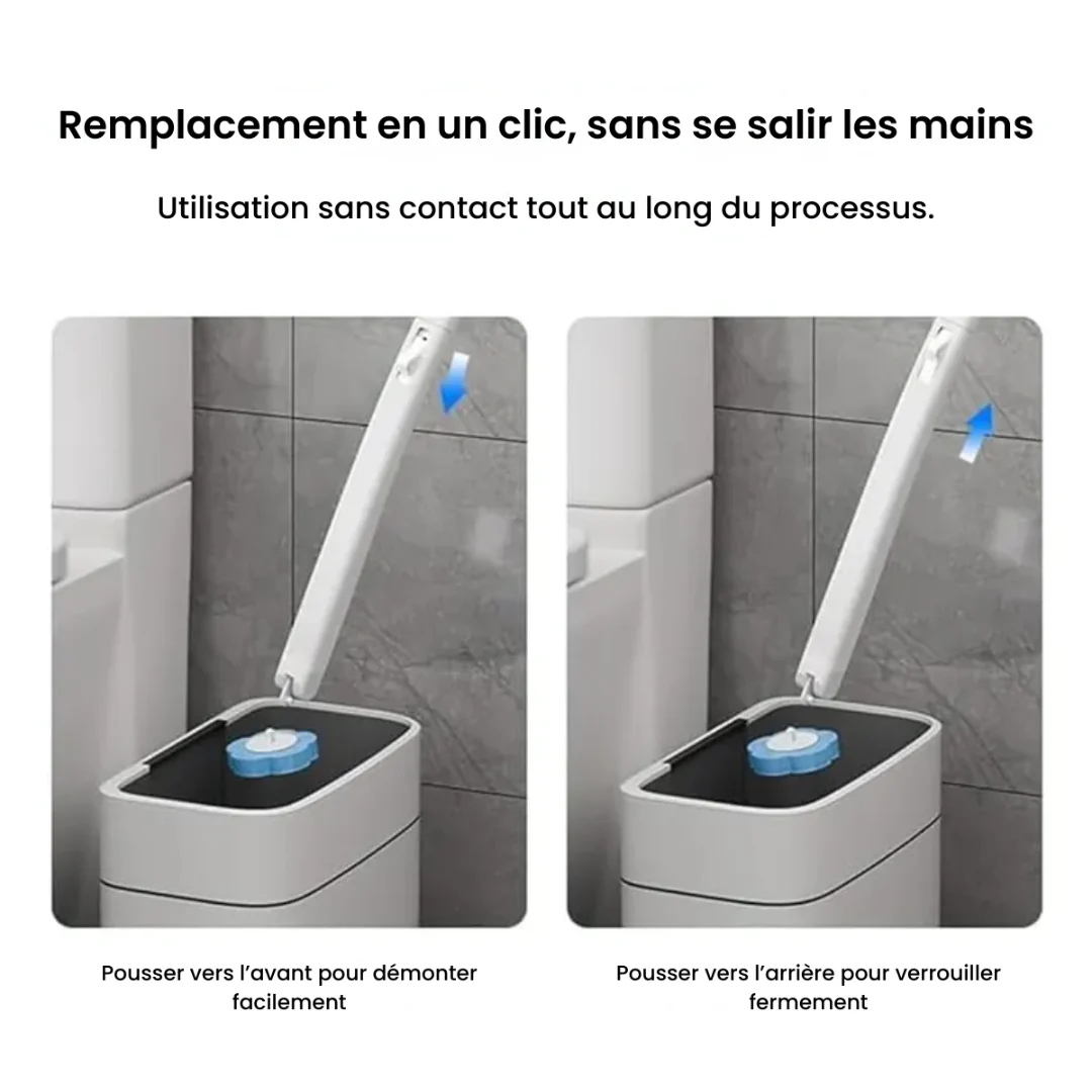 Brosse WC hygiénique sans contact - Image 4