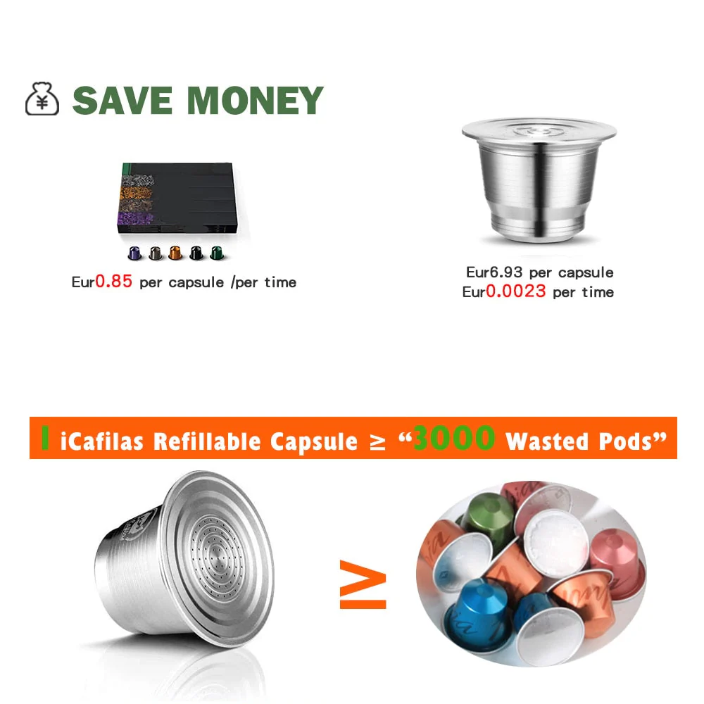 Capsules réutilisables pour café crÚme (compatibles Nespresso) - Image 4