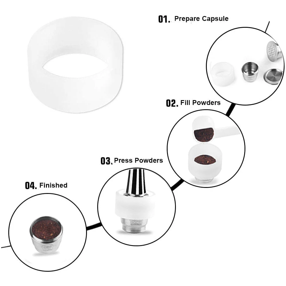Capsules réutilisables pour café crÚme (compatibles Nespresso) - Image 9