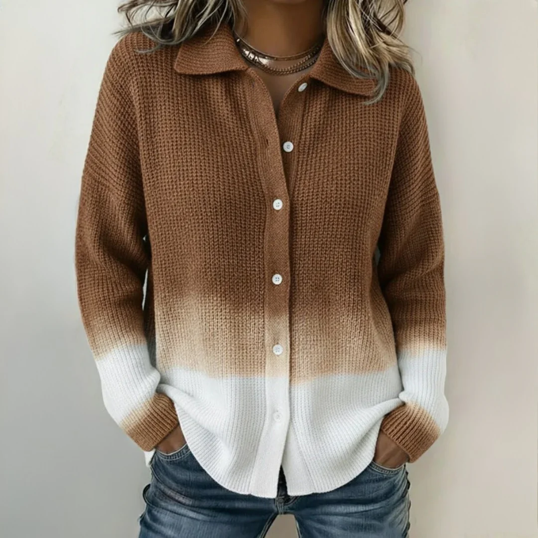 Cardigan classique doux à col chemise - Image 6