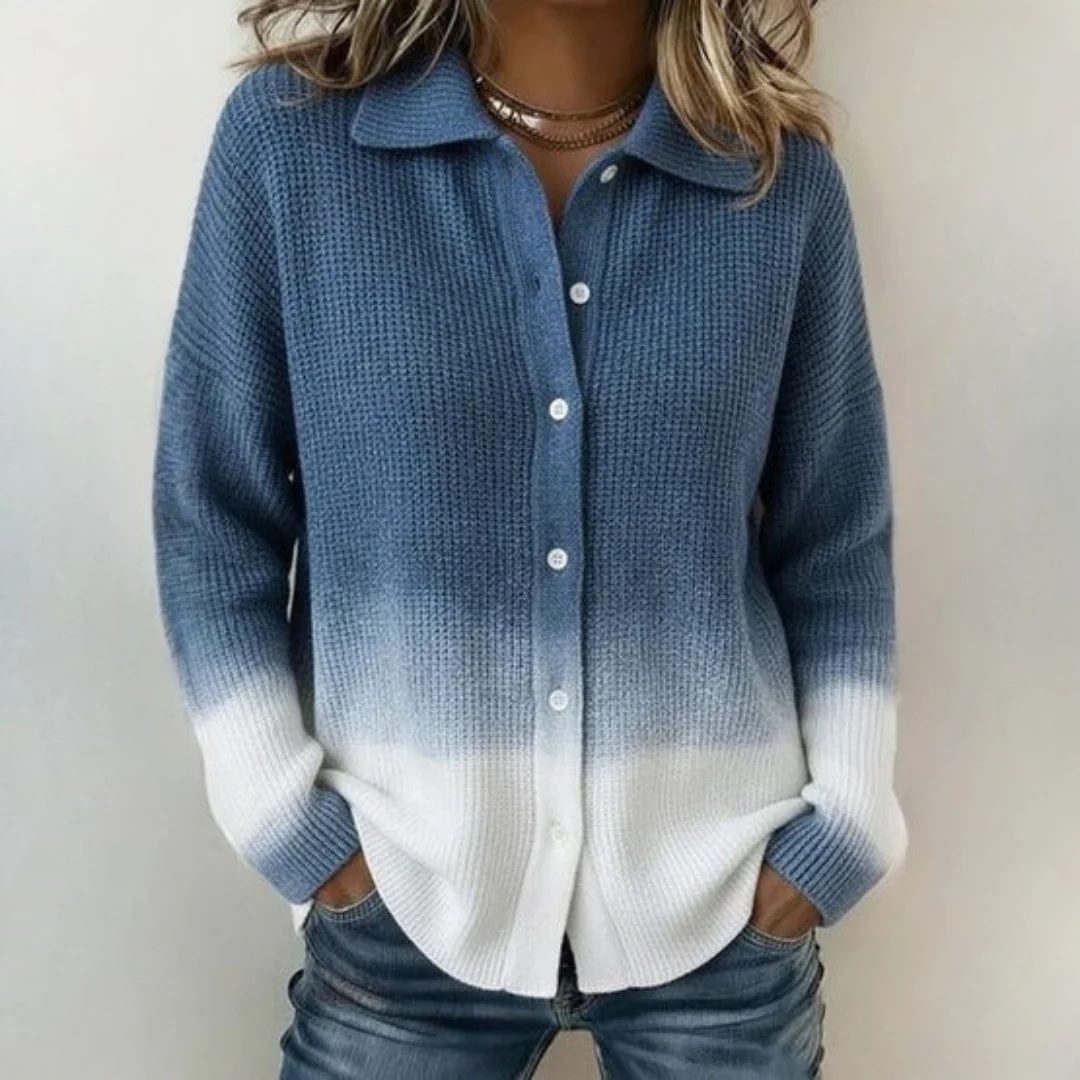 Cardigan classique doux à col chemise - Image 7