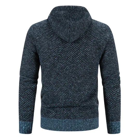 Cardigan pour homme à capuche - Image 3