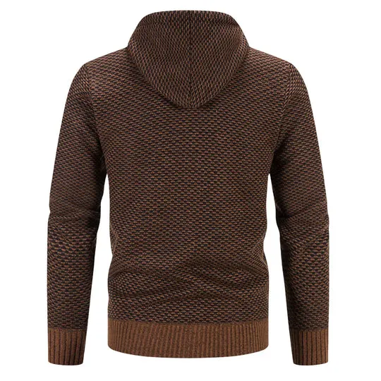 Cardigan pour homme à capuche - Image 5