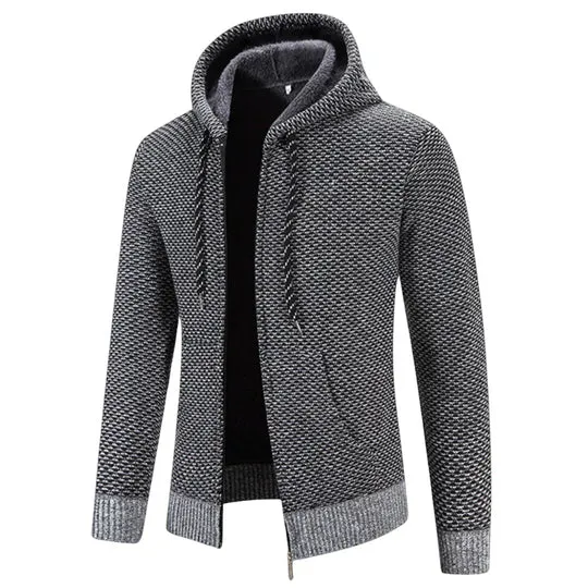 Cardigan pour homme à capuche - Image 6