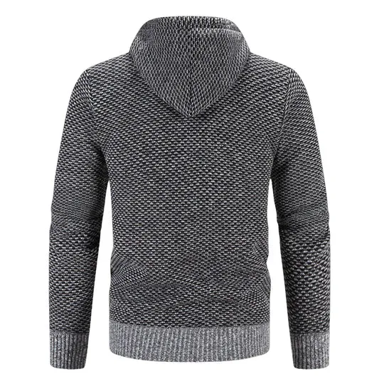 Cardigan pour homme à capuche - Image 7