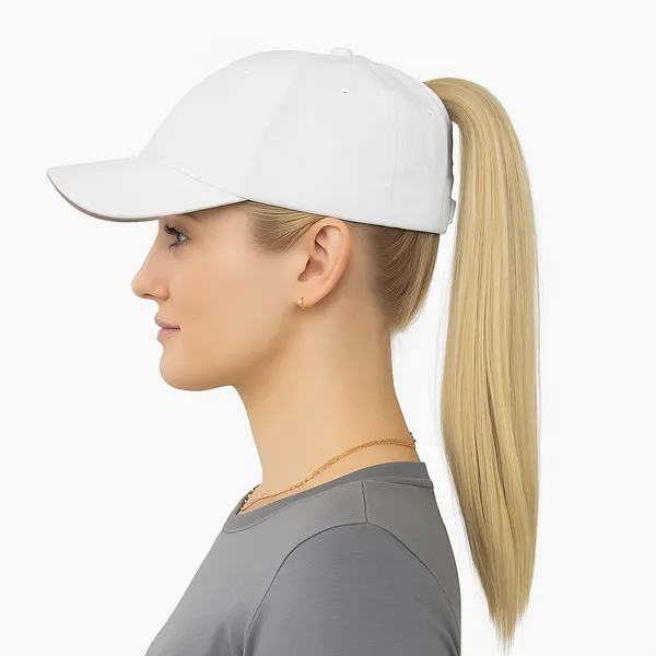 Casquette femme avec ouverture pour queue de cheval - Image 7