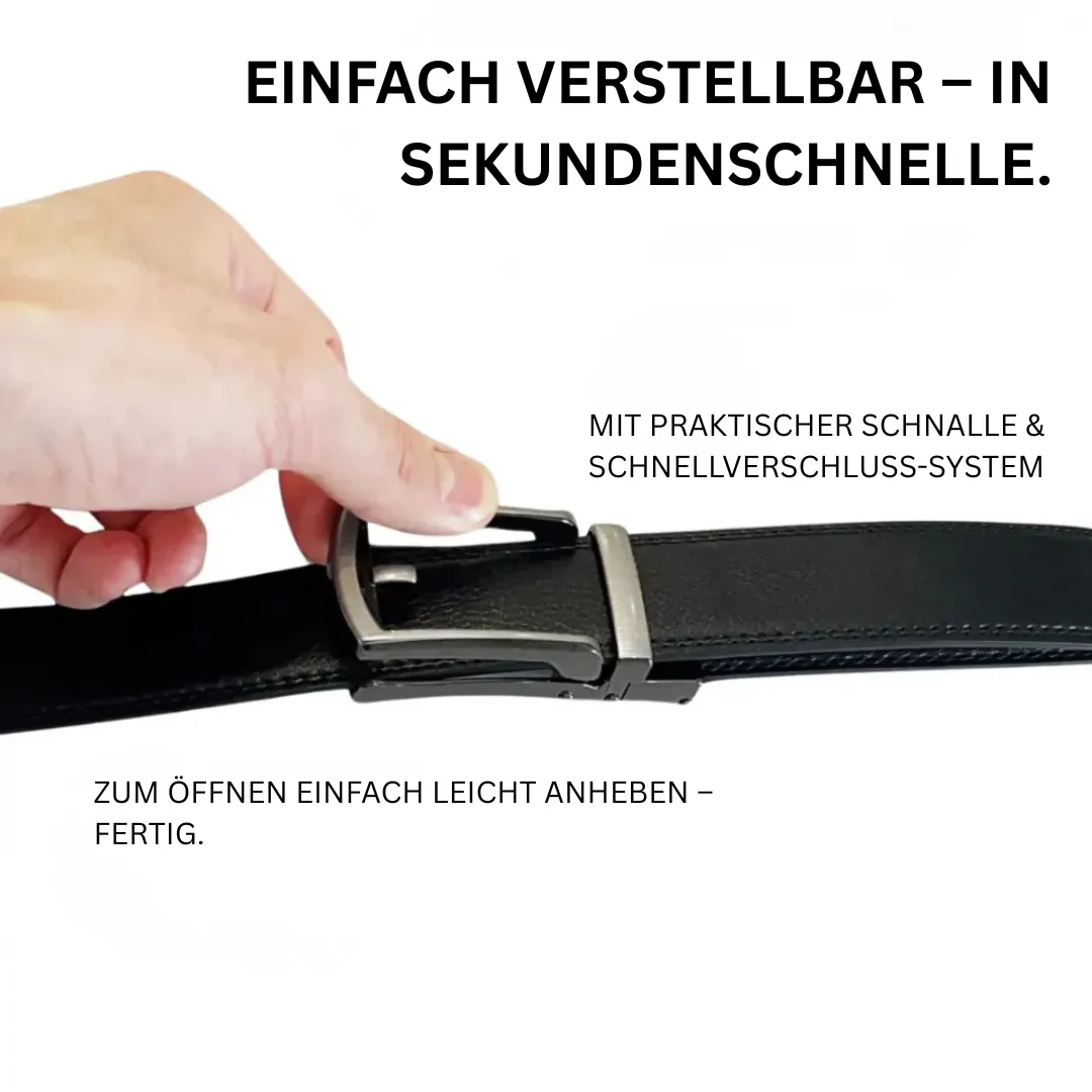 Ceinture automatique élégante en cuir - Image 9