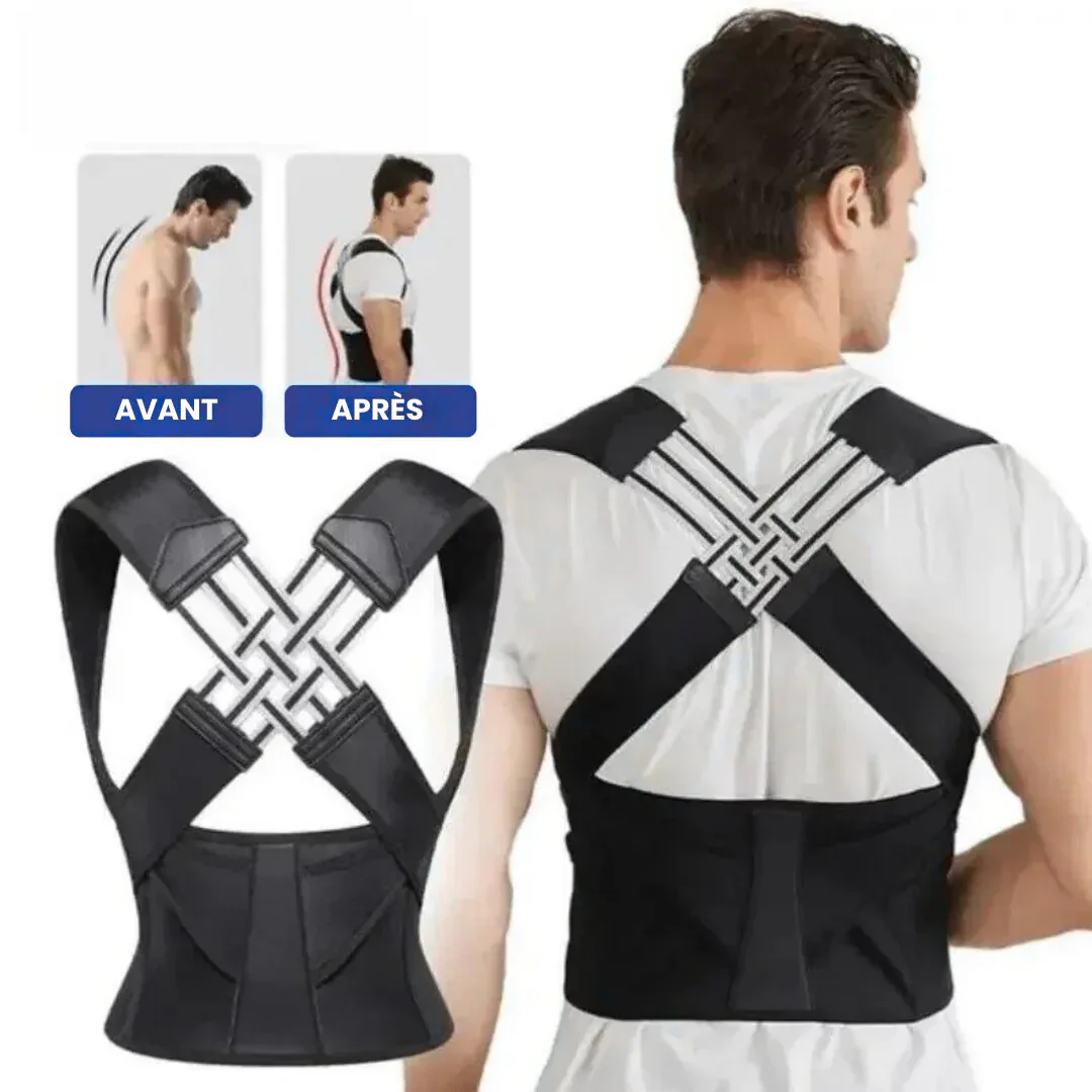 Ceinture correctrice de posture réglable pour le dos - Image 8