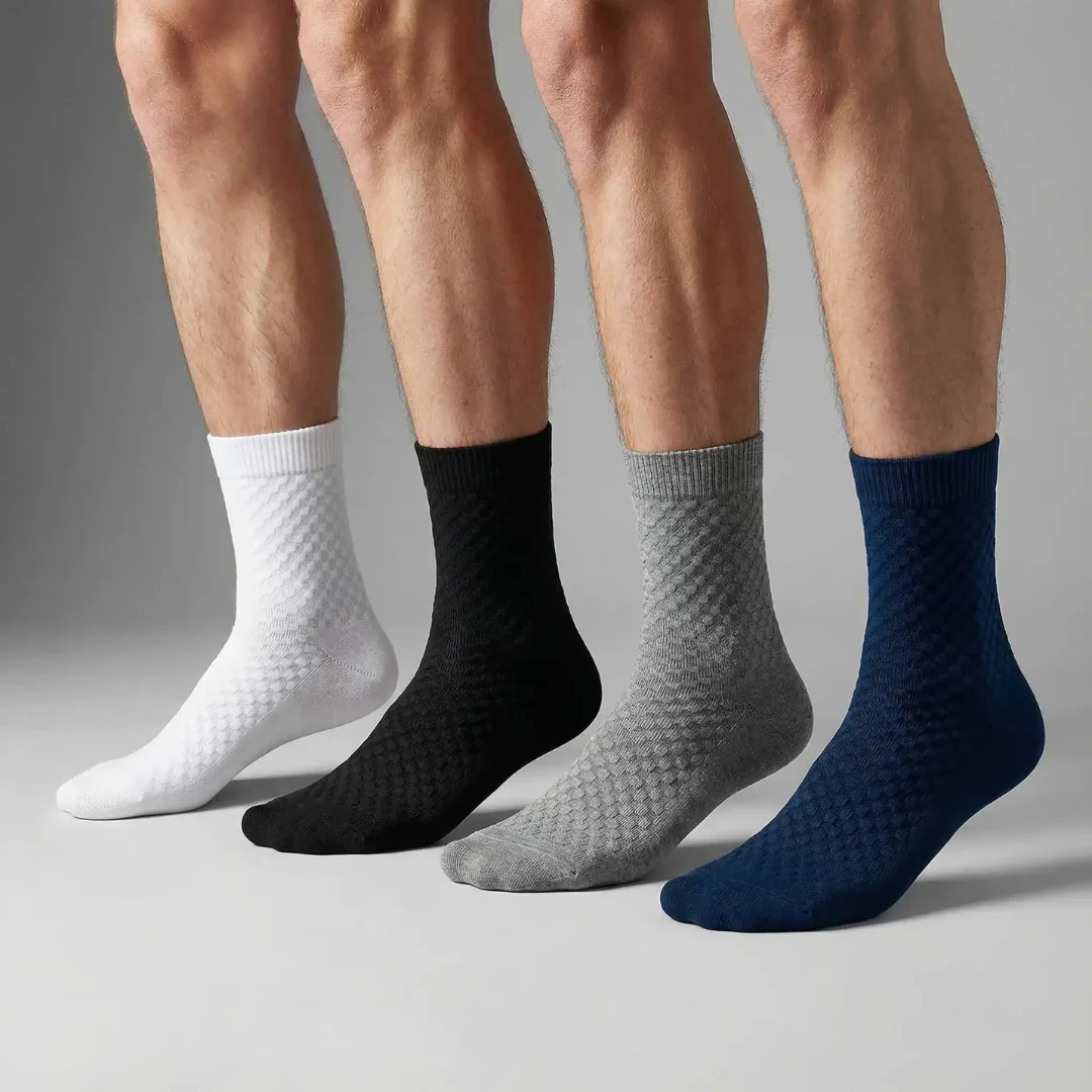 Chaussettes Mi-Haute en Fibre de Bambou Premium - Image 3