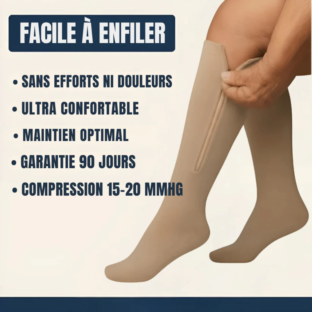 Chaussettes de Compression Zippées - Image 4