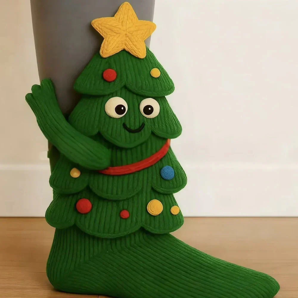 Chaussettes Animales Fantaisie Douces et Confortables - Image 8