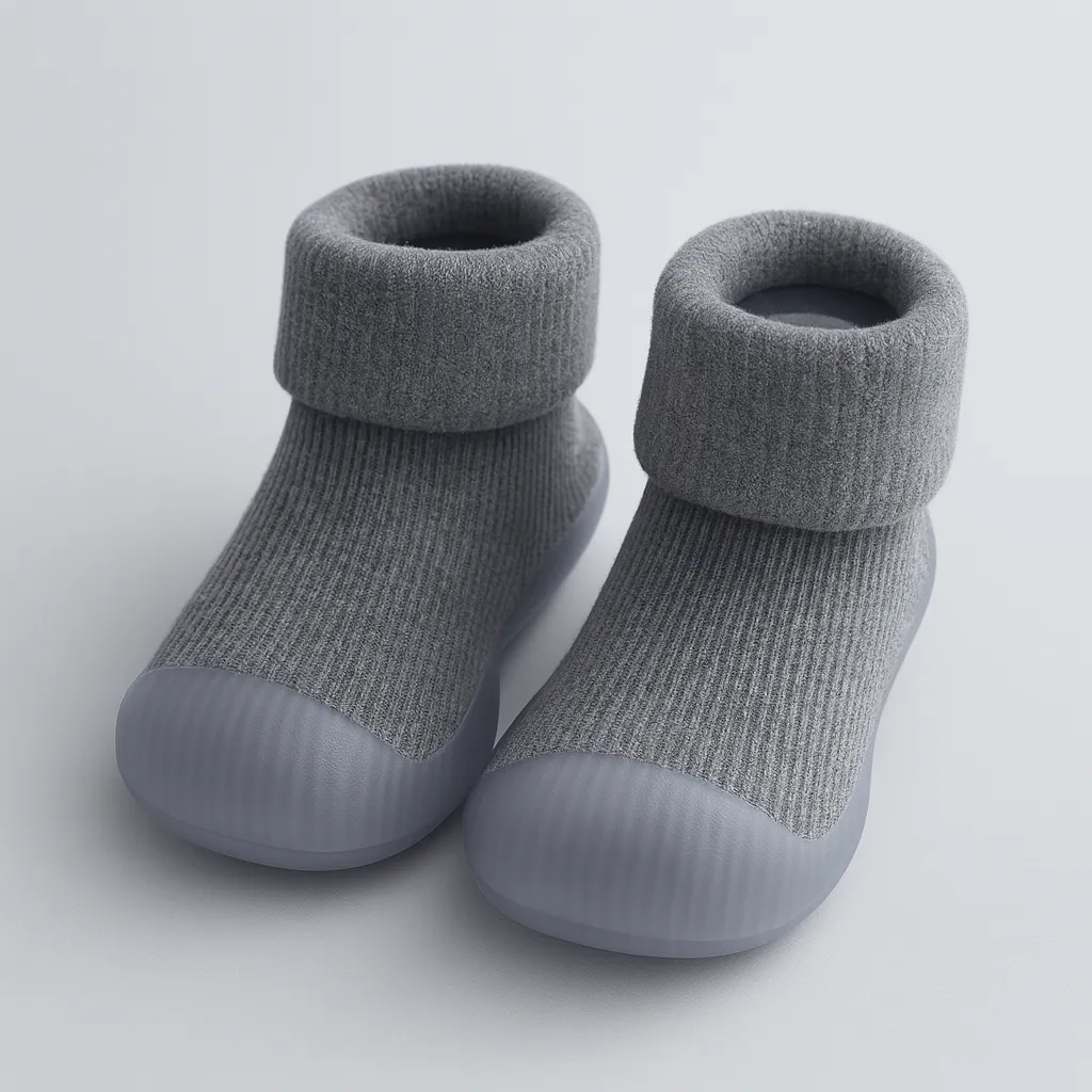 Chaussons pour bébé en coton épais de haute qualité - Image 6