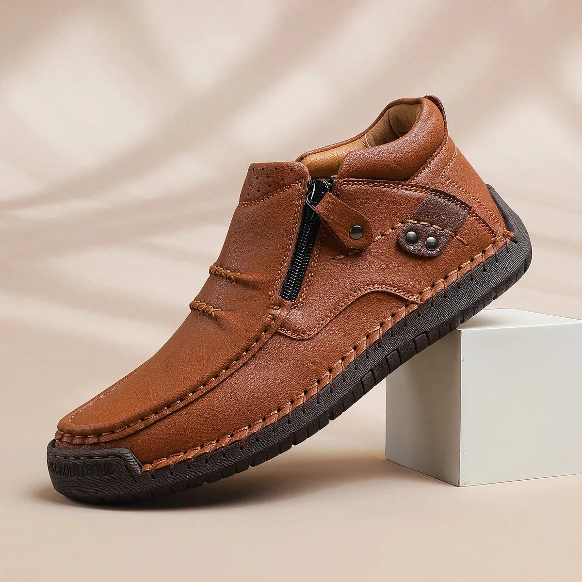 Chaussures en cuir confort homme - Image 4