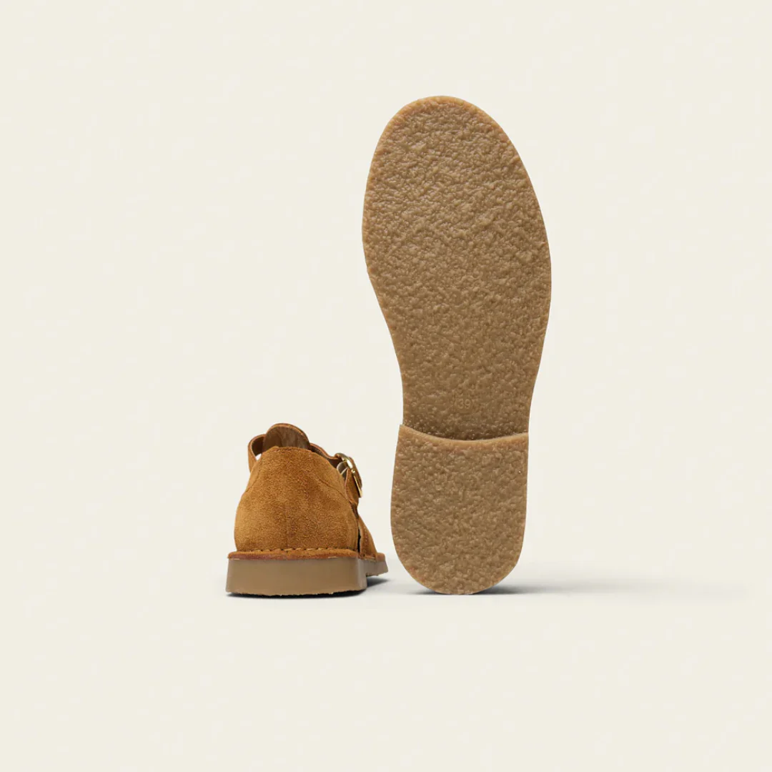 Chaussures en daim ambre pour femmes - Image 7