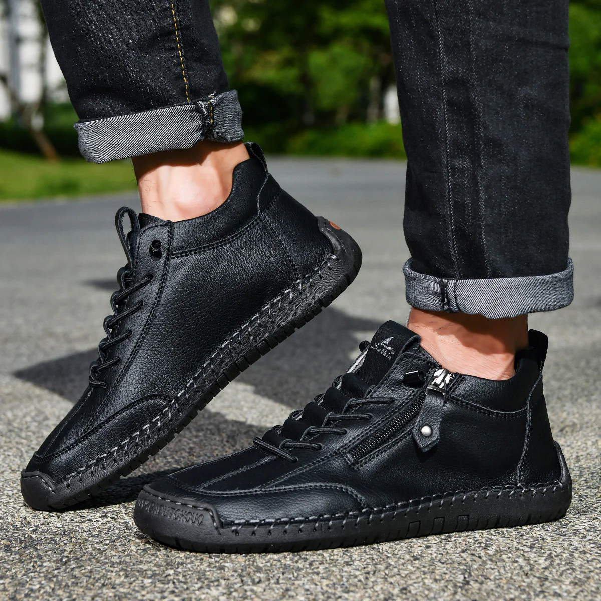 Chaussures en Nubuk avec Zip pour Homme - Image 16