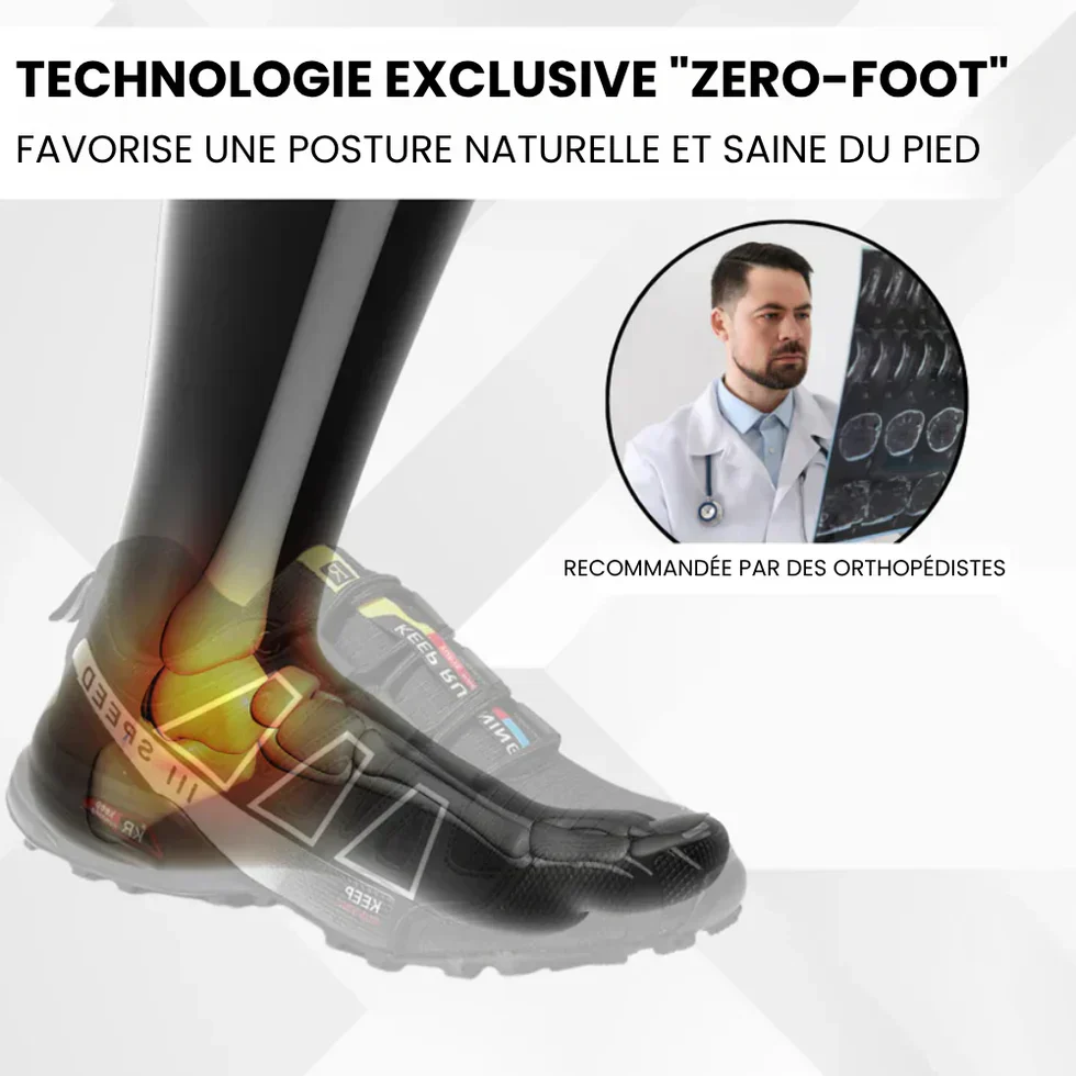 Chaussures de marche orthopédiques antichoc - Image 3
