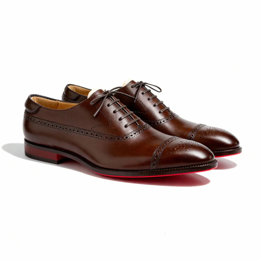 Chaussures Richelieu Brogues Élégantes Homme - Image 3