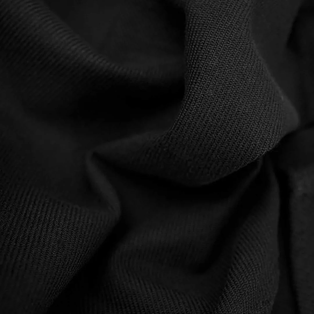 Chemise en flanelle noire pour homme - Image 2