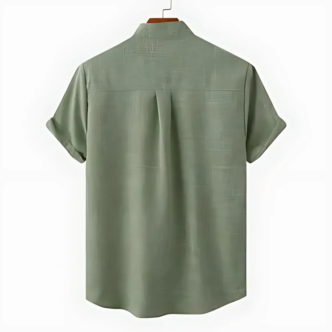 Chemise Homme Lin Décontractée Été - Image 5